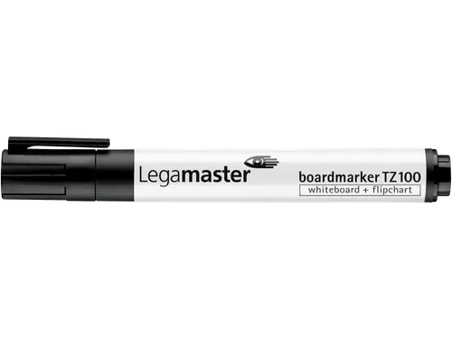 Viltstift Legamaster TZ100 Whiteboard Rond Zwart 1.5-3mm