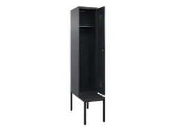 locker met bank,HxBxD 2120x400x815mm,1vak,vak B 400mm,cilinderslot