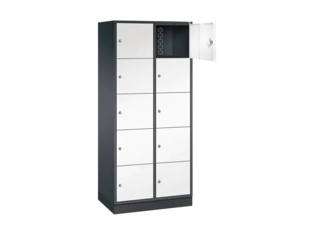 grootvolume-lockersysteem,HxBxD 1950x820x500mm,2x5vakken,cil.-slot
