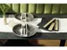 Drankkaart map Sigel 1/2 A4 smal Eco serie D.grijs/hout voor 8 blad