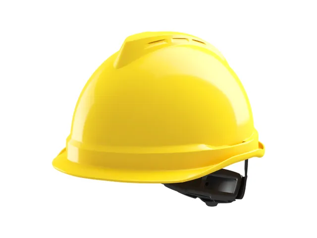 MSA V-Gard 520 veiligheidshelm met Fas-Trac III binnenwerk Geel