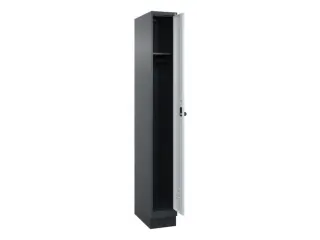 locker,HxBxD 1950x250x500mm,1vak,vak B 250mm,draaigrendel,sokkel - 2