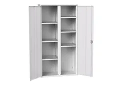 universele kast,HxBxD 2000x1050x550mm,6xStalen bodem,draaigrendelslot