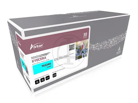 As20027 Kyocera Tk5240 Ecosys Toner Cyaan Rebuilt 3000Pag Chip