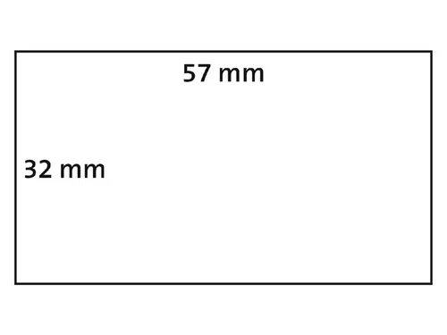Etiket Dymo 1933084 labelwriter 32x57mm 800 stuks