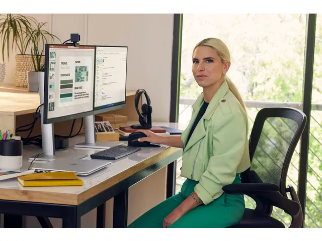 HP 925 ergonomische verticale muis Draadloos Zwart