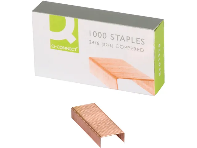 Nietjes 24/6 Verkoperd Doos Van 1.000 Nietjes