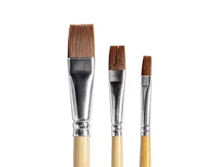 Kwast Qrea synthetisch set à 3 breedtes - 7