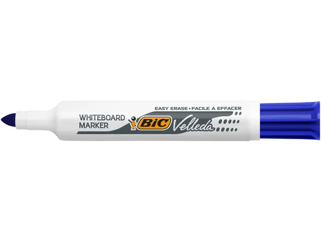 Whiteboardmarker Bic Velleda 1711 rond large blauw