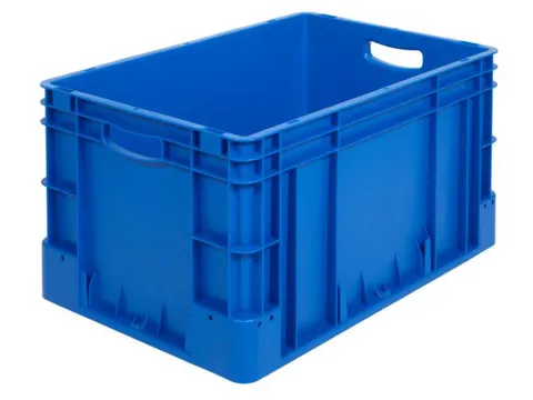 Stapelkrat Pp Hxlxb 320X600X400Mm 60L Blauw