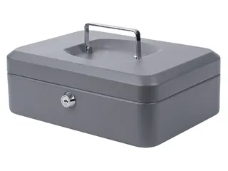 Geldkist Pavo 250x180x90mm Donkergrijs - 3