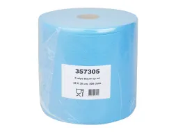 Poetsdoek 357305 Non Woven Blauw 500 Doeken op Rol