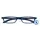 Leesbril I Need You +2.50 dpt Zipper blauw