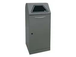 afvalverzamelaar,niet-brandbaar,1x120l,HxBxD 1100x450x450mm