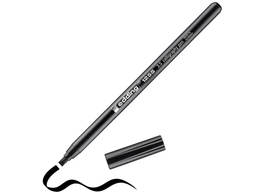 Kalligrafiepen edding 1255 zwart 3.5mm