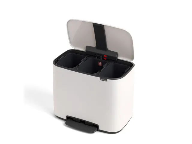 Bo Pedaalemmer 3x11 Liter Wit