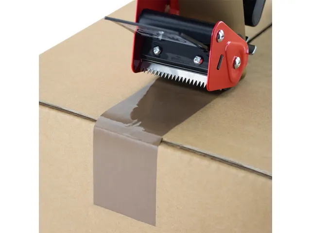 Verpakkingstape dispenser Rapesco Germ-Savvy 960 antibacterieel met br