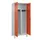 PBM-locker,HxBxD 1950x800x500mm,2vak,vak B 400mm,draaigrendel