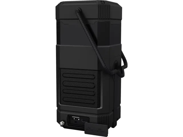 420-90 SANDBERG Powerbank solar lantaarn accu 10.000 mA zwart