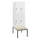 Dubbeldekse dekenkist,HxBxD 1950x600x815mm,2x2vak.,vak B 300mm