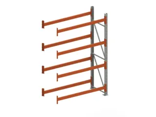 breedvakstelling,aanbouwveld,HxBxD 2700x1910x800mm,vakl. 1800kg - 1
