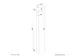 Neomounts ACL25-500BL Extension pour support de plafond pour vidéopro