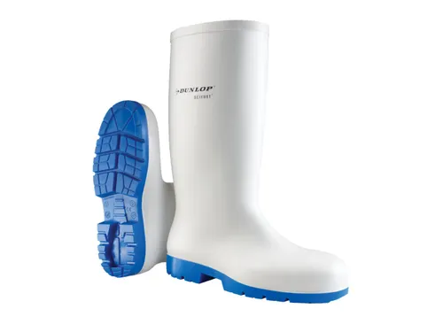 Dunlop Acifort A181331 S4 veiligheidslaarzen, wit, maat 42