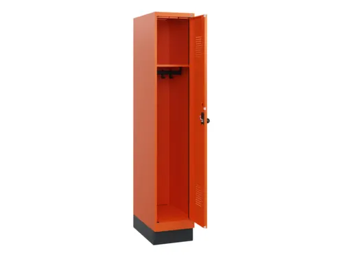 schoollocker,HxBxD 1630x300x500mm,1vak,vak B 300mm,draaigrendel,sokkel