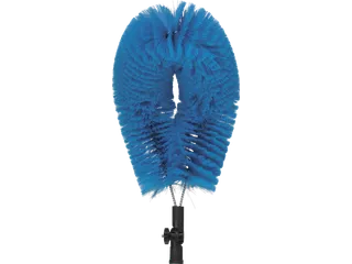 Hygiene 5371-3 buizenborstel blauw zachte vezels verstelbaar 530mm - 1