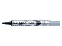 Viltstift Pentel MWL5 Maxiflo whiteboard zwart 1mm