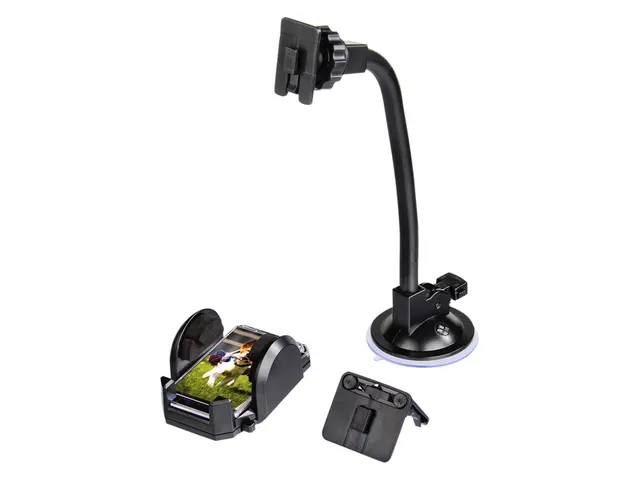 Support smartphone Hama 2-en-1 pour voiture