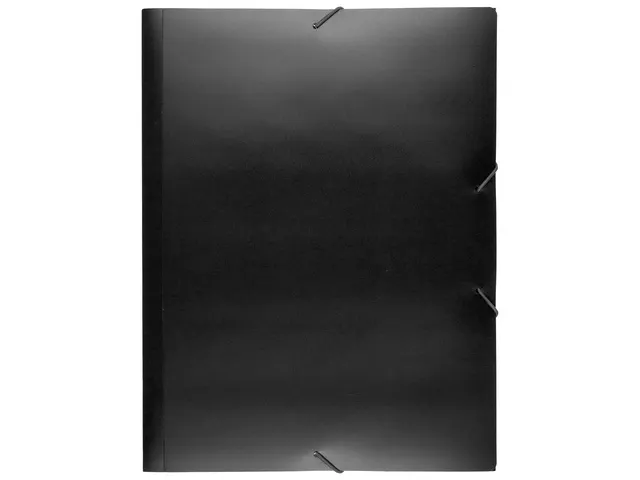 Elastomap Kangaro A4 PP volle kleur zwart