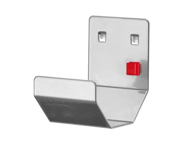 Abax-Buishouder Voor Geperforeerde Platen D 100mm Aluminium