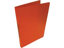 ringmap voor A4 PP 2 ringen 16 mm transparant oranje
