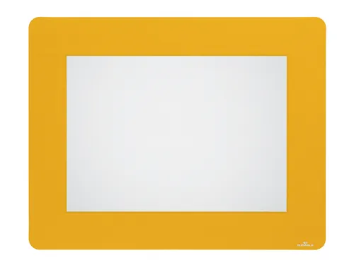 Vloersticker Durable kader voor A4 verwijderbaar geel