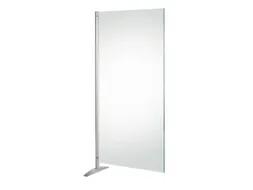 Scheidingswandsysteem 1750x 800mm Acrylelement Voet Wit