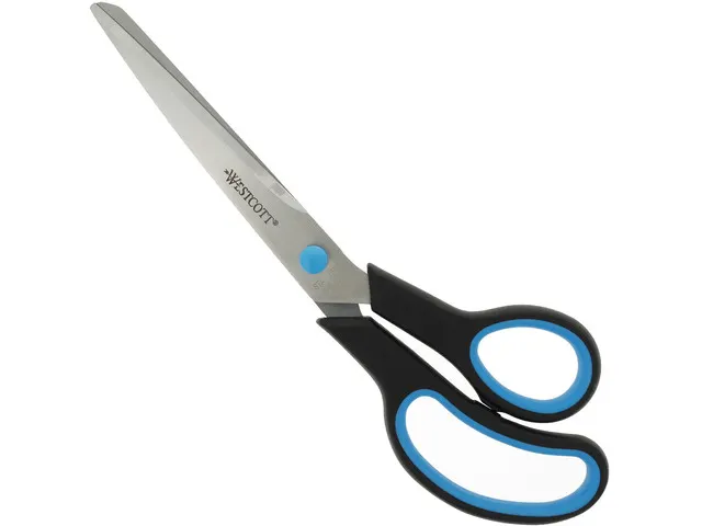 Schaar Westcott 24,7cm Easy Grip RVS soft grip