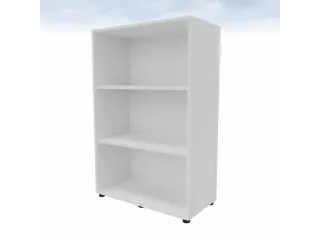 kantoorstelling,HxBxD 1310x860x450mm,2xhouten vloer,3ordnerhoogtes - 3