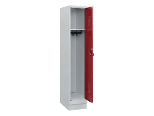 schoollocker,HxBxD 1630x300x500mm,1vak,vak B 300mm,draaigrendel,sokkel