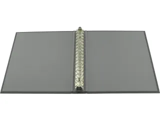 ringband Kangaro A5 17 rings 19mm O-mechaniek zwart - 2