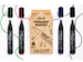 Permanent marker Artline 170 Eco rond Medium Dry Safe assorti 4 stuks