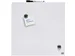Nobo magnetische droog uitwisbare Mini Whiteboard tegel 36x36cm Wit