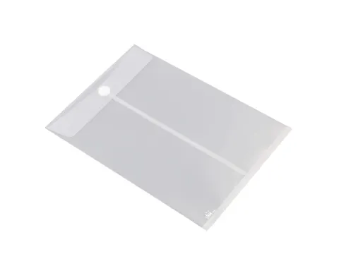 Enveloptas HF2 A4 240x335mm staand PP transparant wit