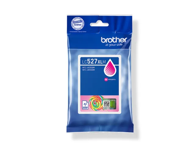 Inktcartridge Brother LC-527XLM HC rood 2000 pagina's