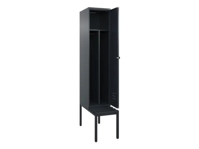 locker voor scheiding van kleding,HxBxD 2120x400x815mm,1vak