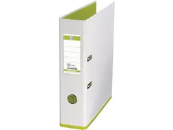 Elba Ordner Mycolour Pp A4 80mm Wit/Lichtgroen