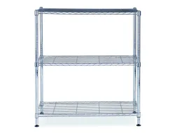 MOBI3M Opbergrek metaal met 3 planken 90 x 90 x 35 cm.