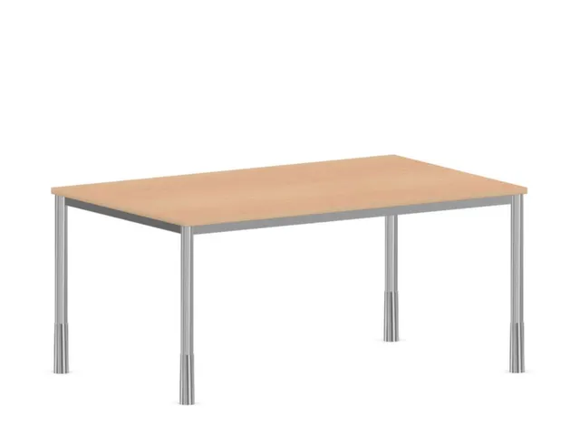 In hoogte verstelbaar bureau,HxBxD 720-840x1600x1000mm,NE-esdoorn