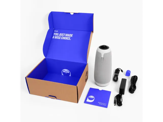 Meeting Owl 3, caméra intelligente de visioconférence à 360° en HD