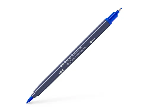 Sketchmarker Faber-Castell Goldfaber 151 helioblue reddish op alcoholb